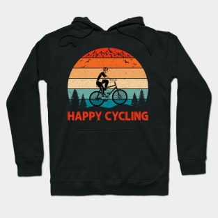 Happy cycling Hoodie